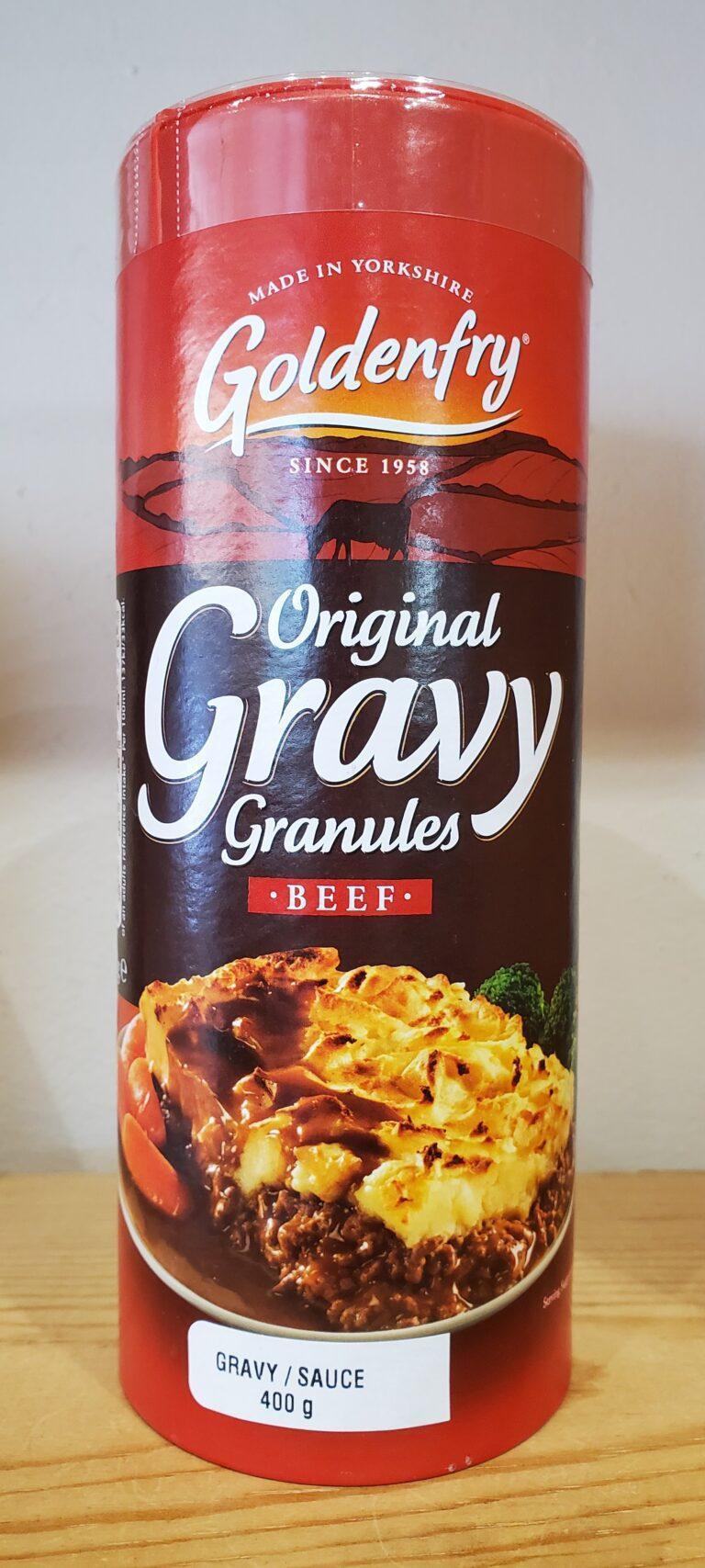 Gravy Granules Beef Goldenfry McLeans Specialty Foods
