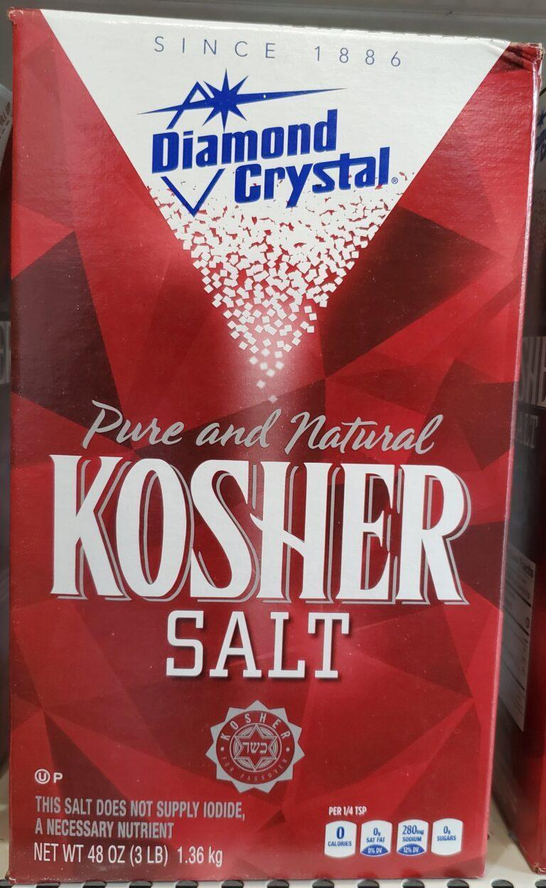 Kosher Salt Diamond Crystal McLeans Specialty Foods