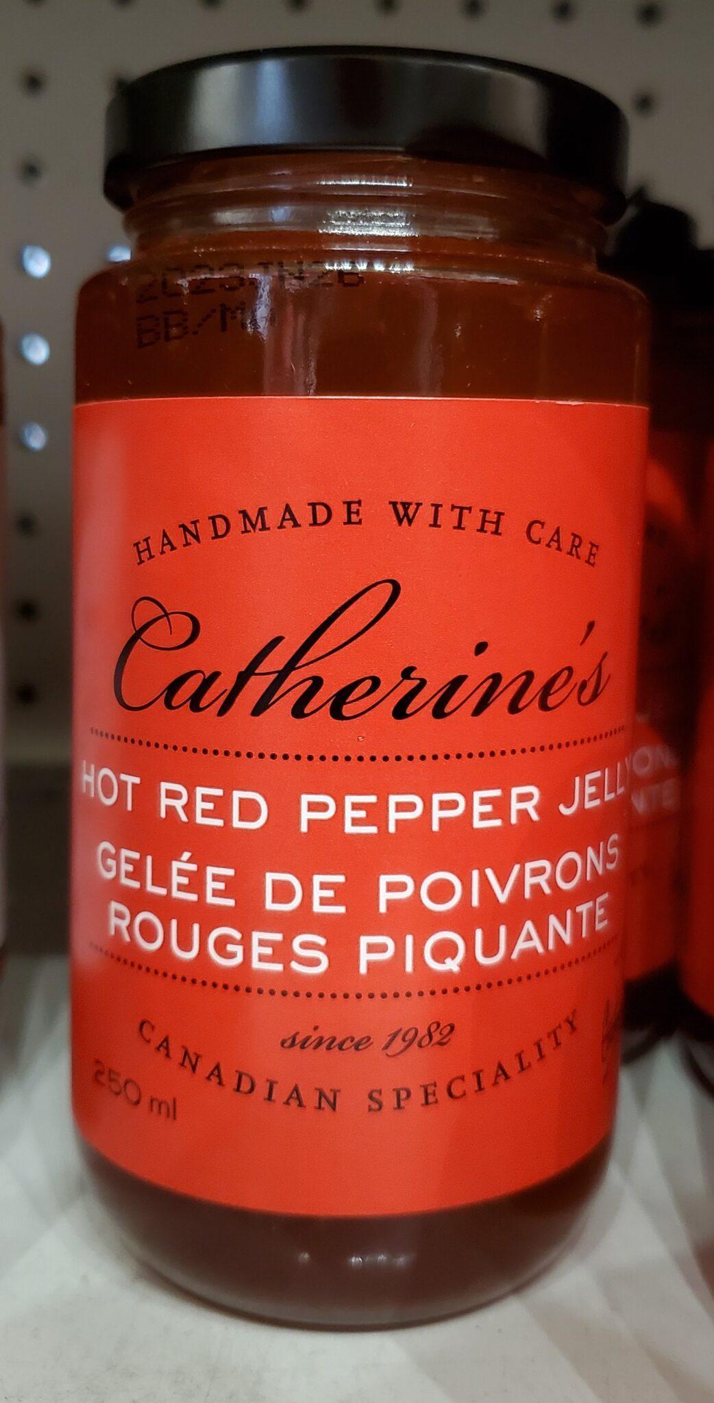 Hot Red Pepper Jelly Catherine’s McLeans Specialty Foods